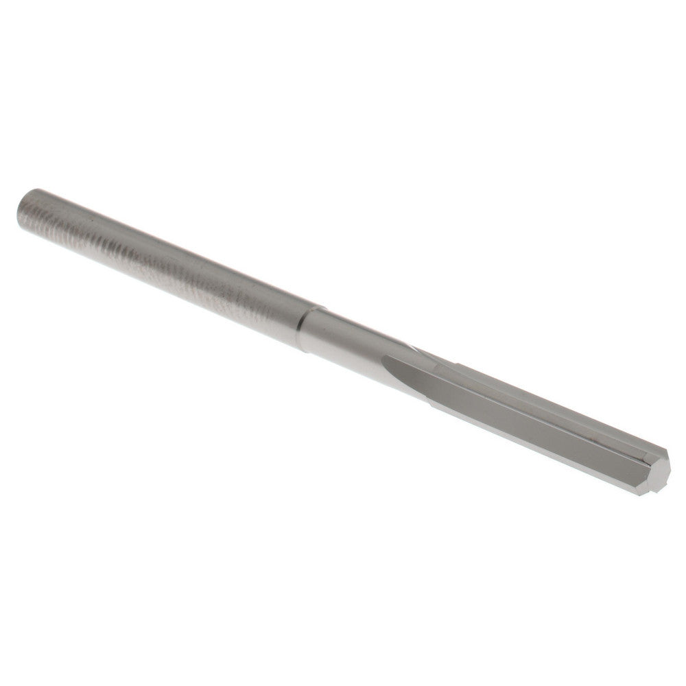 Hertel 79889564 Chucking Reamer 0.1420" Dia, 2-1/2" OAL, 3/4" Flute Length, Straight Flute, Straight-Cylindrical Shank, Solid Carbide