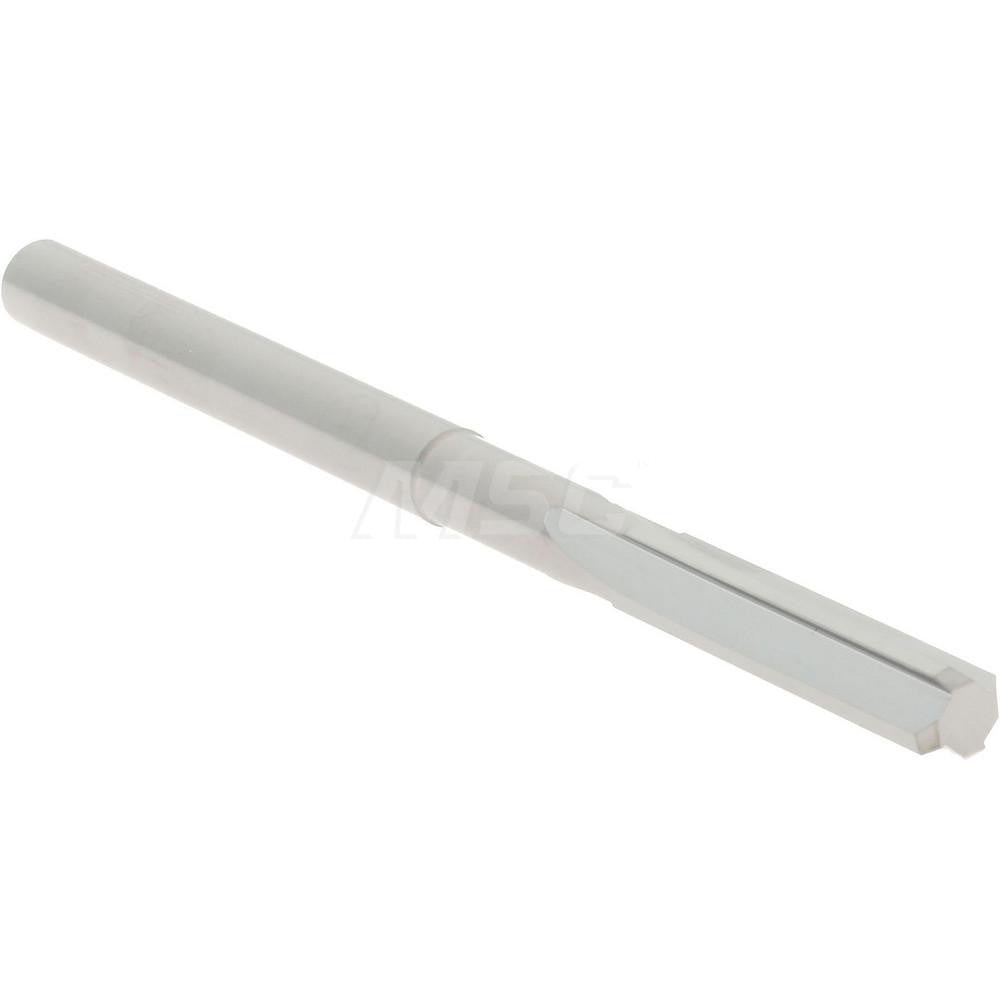 Hertel 79889689 Chucking Reamer 0.1580" Dia, 2-1/2" OAL, 3/4" Flute Length, Straight Flute, Straight-Cylindrical Shank, Solid Carbide