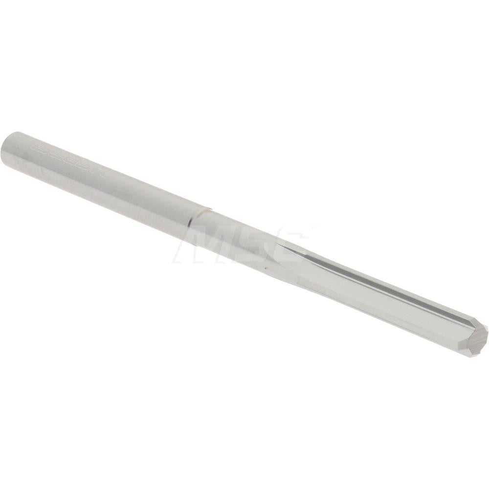 Hertel 79889713 Chucking Reamer 0.1700" Dia, 2-3/4" OAL, 7/8" Flute Length, Straight Flute, Straight-Cylindrical Shank, Solid Carbide
