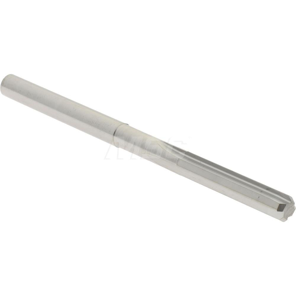 Hertel 79889739 Chucking Reamer 0.1810" Dia, 2-3/4" OAL, 7/8" Flute Length, Straight Flute, Straight-Cylindrical Shank, Solid Carbide