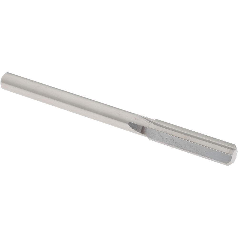 Hertel 79889853 Chucking Reamer 0.2495" Dia, 3" OAL, 1" Flute Length, Straight Flute, Straight-Cylindrical Shank, Solid Carbide