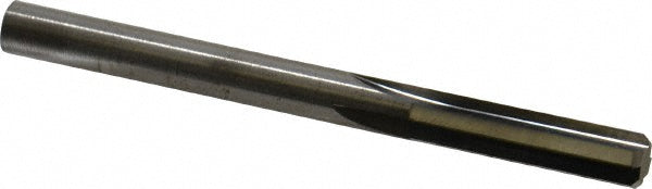 Hertel 79889887 Chucking Reamer 0.2510" Dia, 3" OAL, 1" Flute Length, Straight Flute, Straight-Cylindrical Shank, Solid Carbide