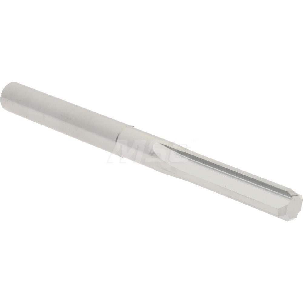 Hertel 79889895 Chucking Reamer 0.2515" Dia, 3" OAL, 1" Flute Length, Straight Flute, Straight-Cylindrical Shank, Solid Carbide