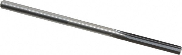 Hertel 79890174 Chucking Reamer 7/64" Dia, 2-1/4" OAL, 5/8" Flute Length, Straight Flute, Straight-Cylindrical Shank, Solid Carbide