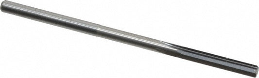 Hertel 79890174 Chucking Reamer 7/64" Dia, 2-1/4" OAL, 5/8" Flute Length, Straight Flute, Straight-Cylindrical Shank, Solid Carbide