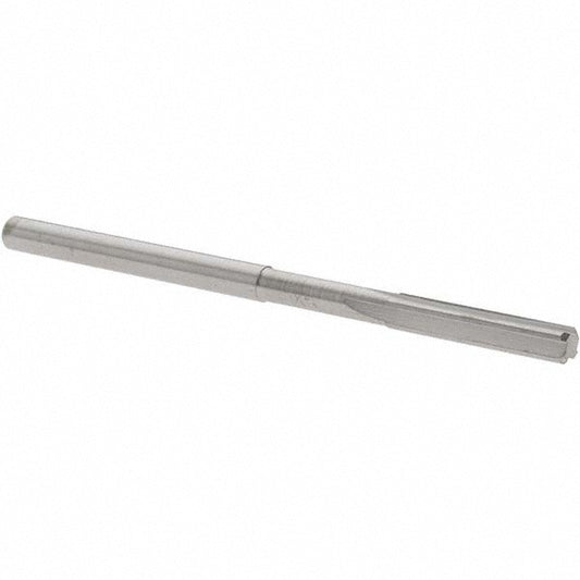 Hertel 79890182 Chucking Reamer 1/8" Dia, 2-1/4" OAL, 5/8" Flute Length, Straight Flute, Straight-Cylindrical Shank, Solid Carbide