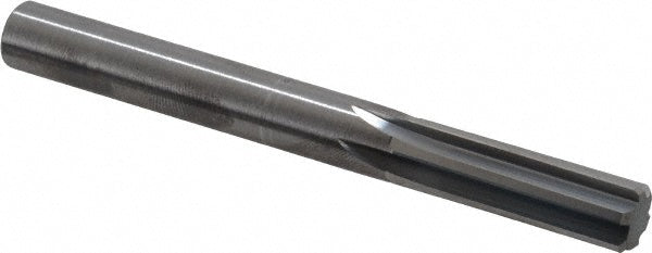 Hertel 79890349 Chucking Reamer 3/8" Dia, 3-1/2" OAL, 1-1/4" Flute Length, Straight Flute, Straight-Cylindrical Shank, Solid Carbide