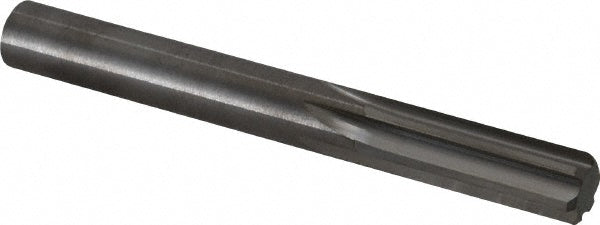 Hertel 79890356 Chucking Reamer 13/32" Dia, 3-1/2" OAL, 1-1/4" Flute Length, Straight Flute, Straight-Cylindrical Shank, Solid Carbide