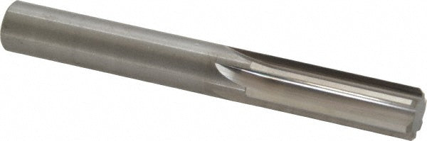 Hertel 79890372 Chucking Reamer 1/2" Dia, 4" OAL, 1-1/2" Flute Length, Straight Flute, Straight-Cylindrical Shank, Solid Carbide