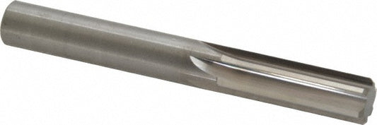 Hertel 79890372 Chucking Reamer 1/2" Dia, 4" OAL, 1-1/2" Flute Length, Straight Flute, Straight-Cylindrical Shank, Solid Carbide