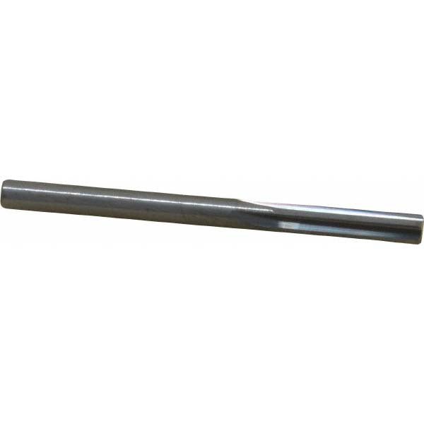 Hertel 79890414 Chucking Reamer #2, 3" OAL, 1" Flute Length, Straight Flute, Straight-Cylindrical Shank, Solid Carbide