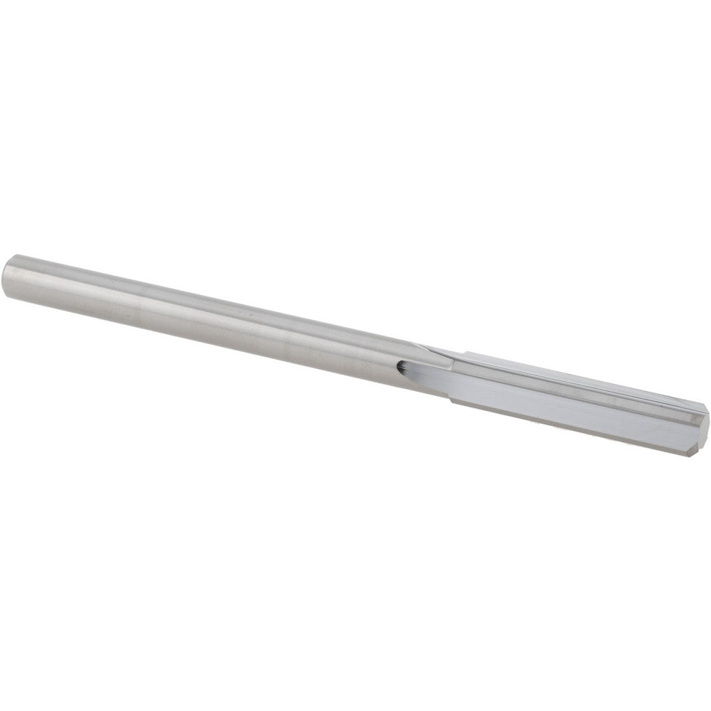 Hertel 79890422 Chucking Reamer #3, 3" OAL, 1" Flute Length, Straight Flute, Straight-Cylindrical Shank, Solid Carbide
