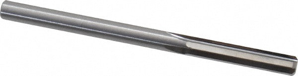 Hertel 79890455 Chucking Reamer #6, 3" OAL, 1" Flute Length, Straight Flute, Straight-Cylindrical Shank, Solid Carbide