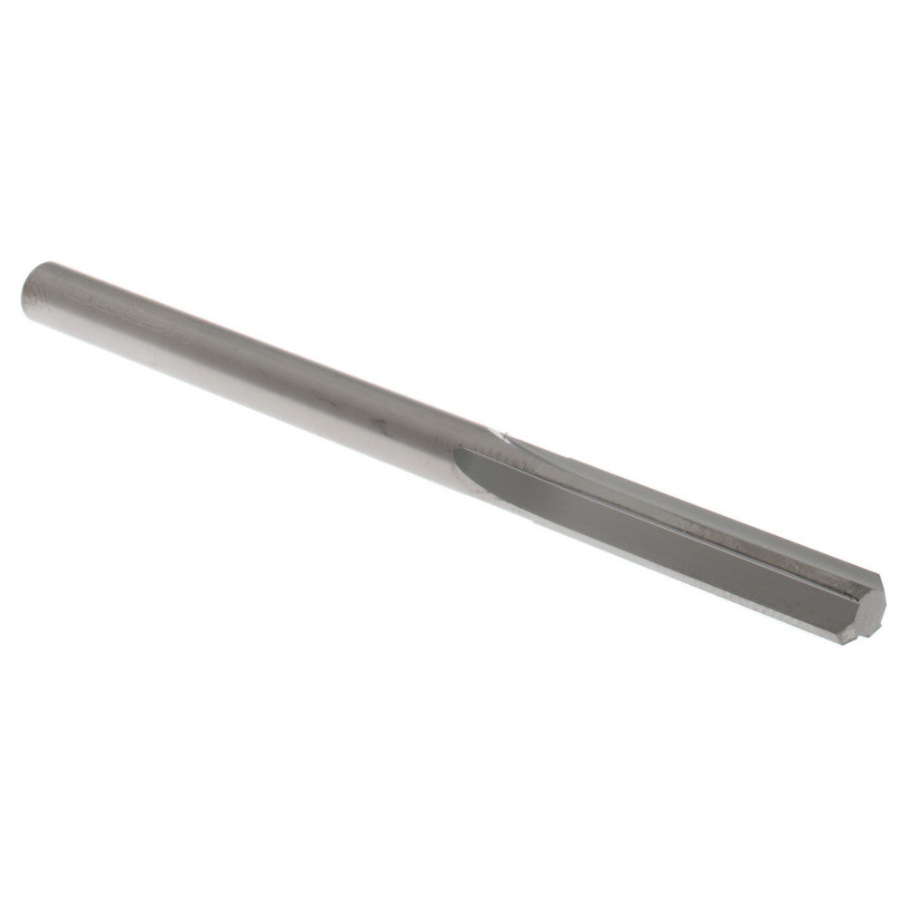 Hertel 79890489 Chucking Reamer #10, 3" OAL, 1" Flute Length, Straight Flute, Straight-Cylindrical Shank, Solid Carbide