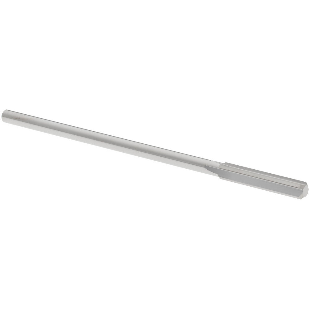 Hertel 79890778 Chucking Reamer #42, 2" OAL, 1/2" Flute Length, Straight Flute, Straight-Cylindrical Shank, Solid Carbide