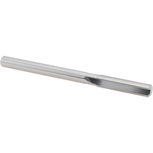 Hertel 79891008 Chucking Reamer Letter C, 3" OAL, 1" Flute Length, Straight Flute, Straight-Cylindrical Shank, Solid Carbide