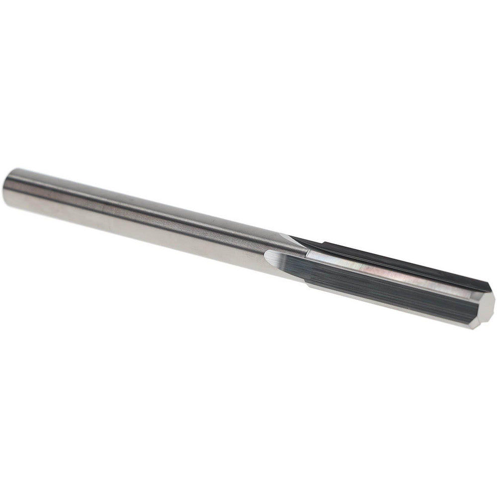 Hertel 79891016 Chucking Reamer Letter D, 3" OAL, 1" Flute Length, Straight Flute, Straight-Cylindrical Shank, Solid Carbide
