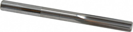 Hertel 79891065 Chucking Reamer Letter I, 3-1/4" OAL, 1-1/8" Flute Length, Straight Flute, Straight-Cylindrical Shank, Solid Carbide