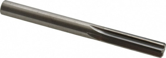 Hertel 79891149 Chucking Reamer Letter Q, 3-1/2" OAL, 1-1/4" Flute Length, Straight Flute, Straight-Cylindrical Shank, Solid Carbide