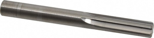 Hertel 79891172 Chucking Reamer Letter V, 3-1/2" OAL, 1-1/4" Flute Length, Straight Flute, Straight-Cylindrical Shank, Solid Carbide