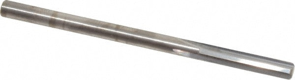 Hertel 79891248 Chucking Reamer 4 mm Dia, 2-1/2" OAL, 3/4" Flute Length, Straight Flute, Straight-Cylindrical Shank, Solid Carbide