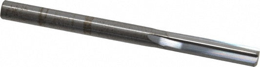 Hertel 79891297 Chucking Reamer 6 mm Dia, 3" OAL, 1" Flute Length, Straight Flute, Straight-Cylindrical Shank, Solid Carbide