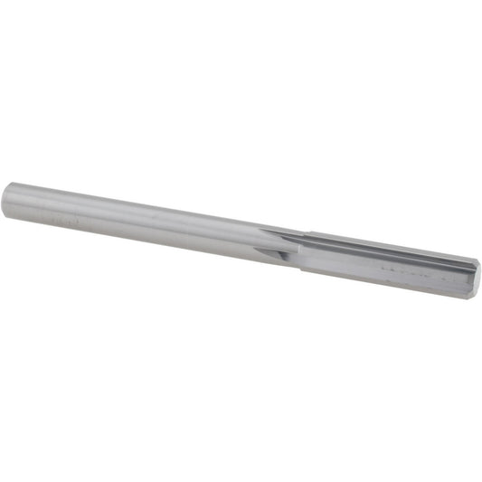 Hertel 79891313 Chucking Reamer 7 mm Dia, 3-1/4" OAL, 1-1/8" Flute Length, Straight Flute, Straight-Cylindrical Shank, Solid Carbide
