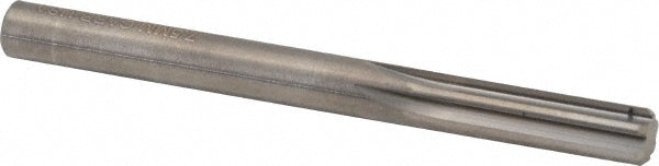 Hertel 79891321 Chucking Reamer 7.50 mm Dia, 3-1/4" OAL, 1-1/8" Flute Length, Straight Flute, Straight-Cylindrical Shank, Solid Carbide