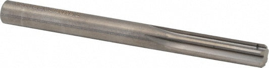 Hertel 79891321 Chucking Reamer 7.50 mm Dia, 3-1/4" OAL, 1-1/8" Flute Length, Straight Flute, Straight-Cylindrical Shank, Solid Carbide