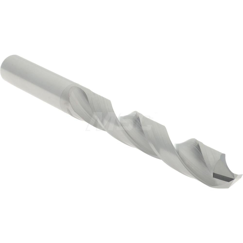 Hertel 79892725 Jobber Length Drill Bit Letter U, 118 &deg, Solid Carbide