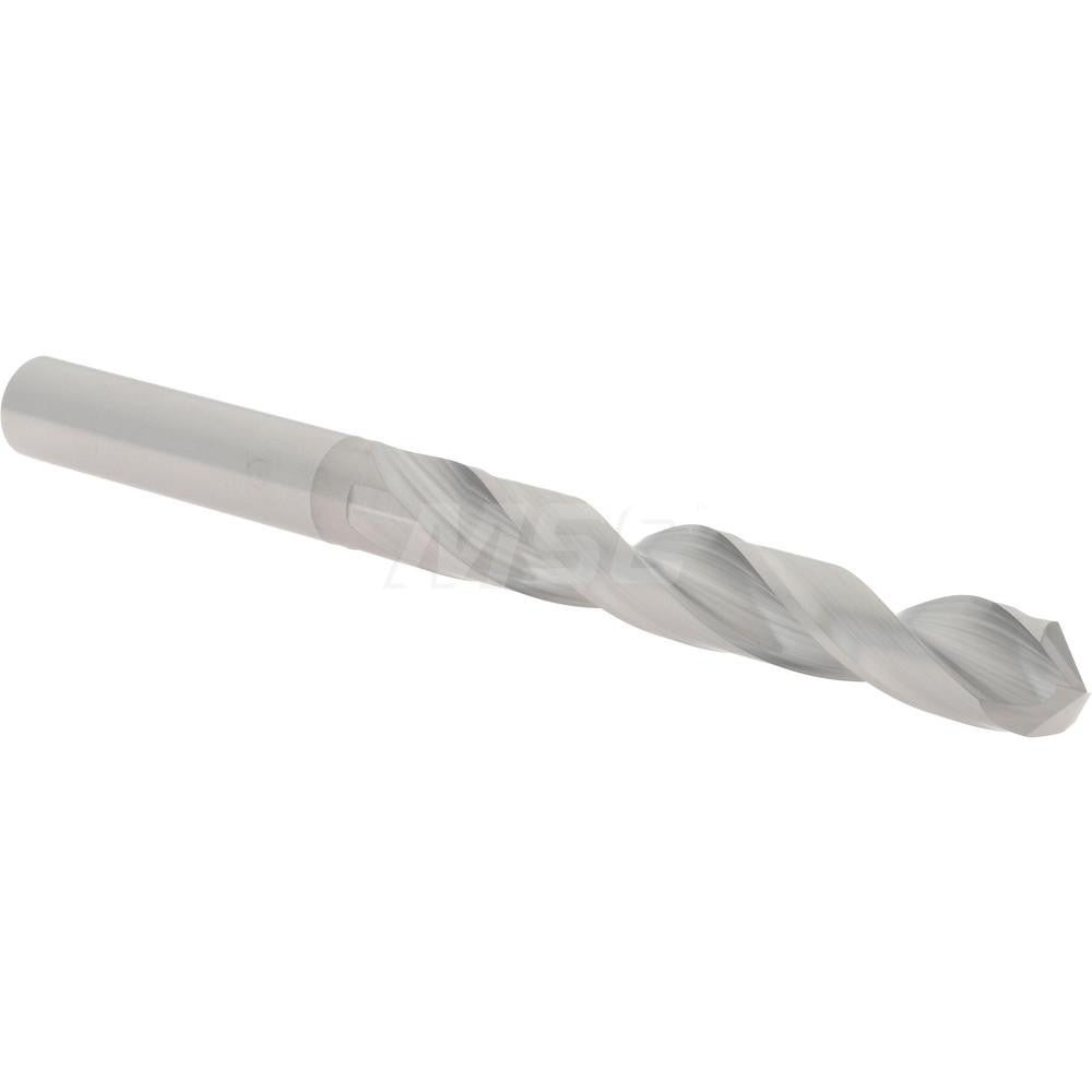 Hertel 79892758 Jobber Length Drill Bit Letter W, 118 &deg, Solid Carbide