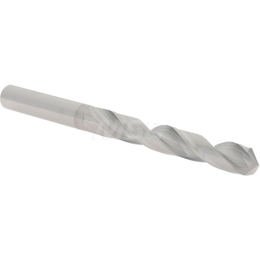 Hertel 79892758 Jobber Length Drill Bit Letter W, 118 &deg, Solid Carbide