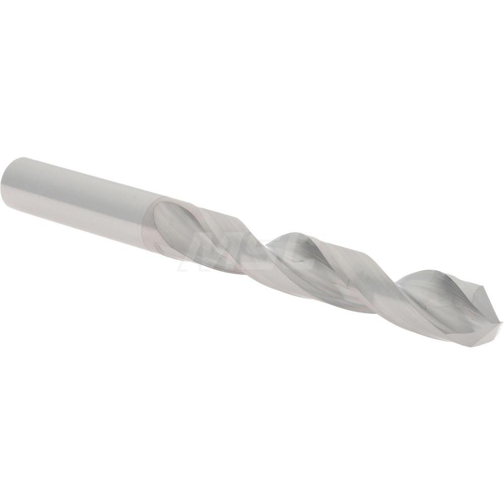 Hertel 79892790 Jobber Length Drill Bit 27/64" Dia, 118 &deg, Solid Carbide
