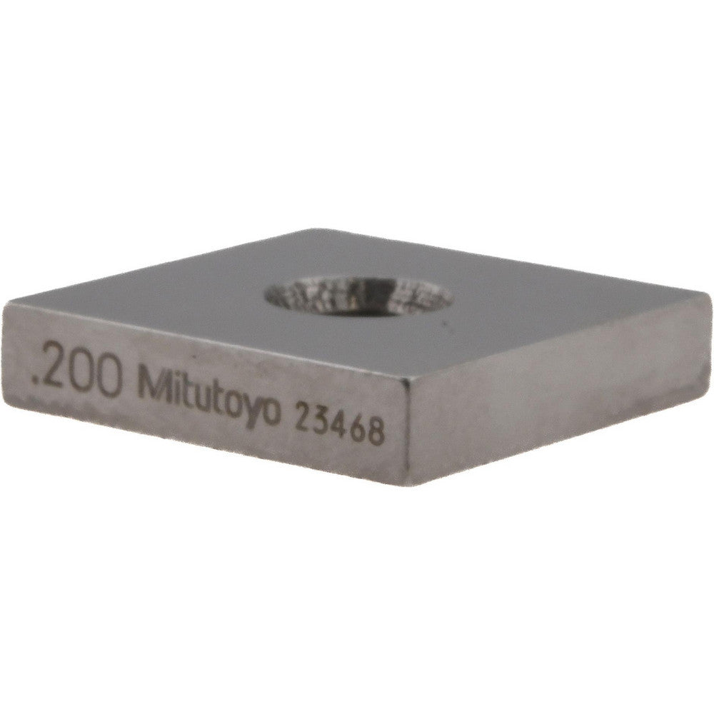 Mitutoyo 614192-531 Square Steel Gage Block 0.2", Grade 0