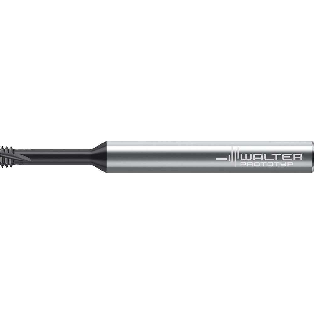 Walter-Prototyp 8120184 Helical Flute Thread Mill Internal, 4 Flute, Solid Carbide