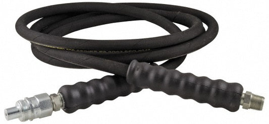 Enerpac HA9206 Hydraulic Pump Hose 1/4" ID, 6' OAL, Rubber, 10,000 Max psi
