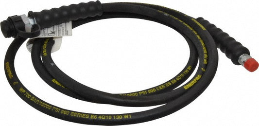 Enerpac HC9210 Hydraulic Pump Hose 1/4" ID, 10' OAL, Rubber, 10,000 Max psi