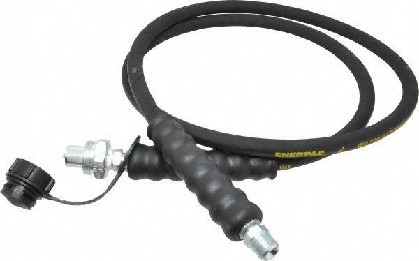 Enerpac HC9206 Hydraulic Pump Hose 1/4" ID, 6' OAL, Rubber, 10,000 Max psi