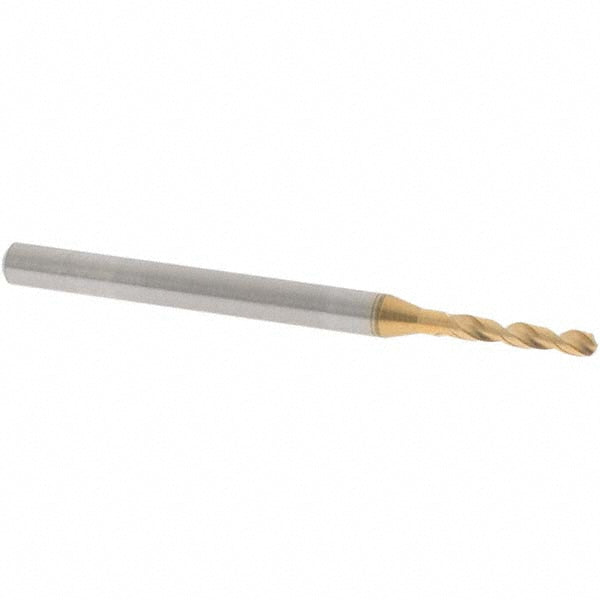 OSG 8595173 Screw Machine Length Drill Bit 1.73 mm (0.0681) Dia, 140 deg, Vanadium High Speed Steel