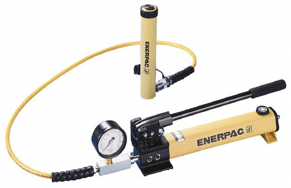 Enerpac SCR102H 10 Ton Capacity, Cylinder No. RC-102, Manual Hydraulic Pump & Cylinder Set