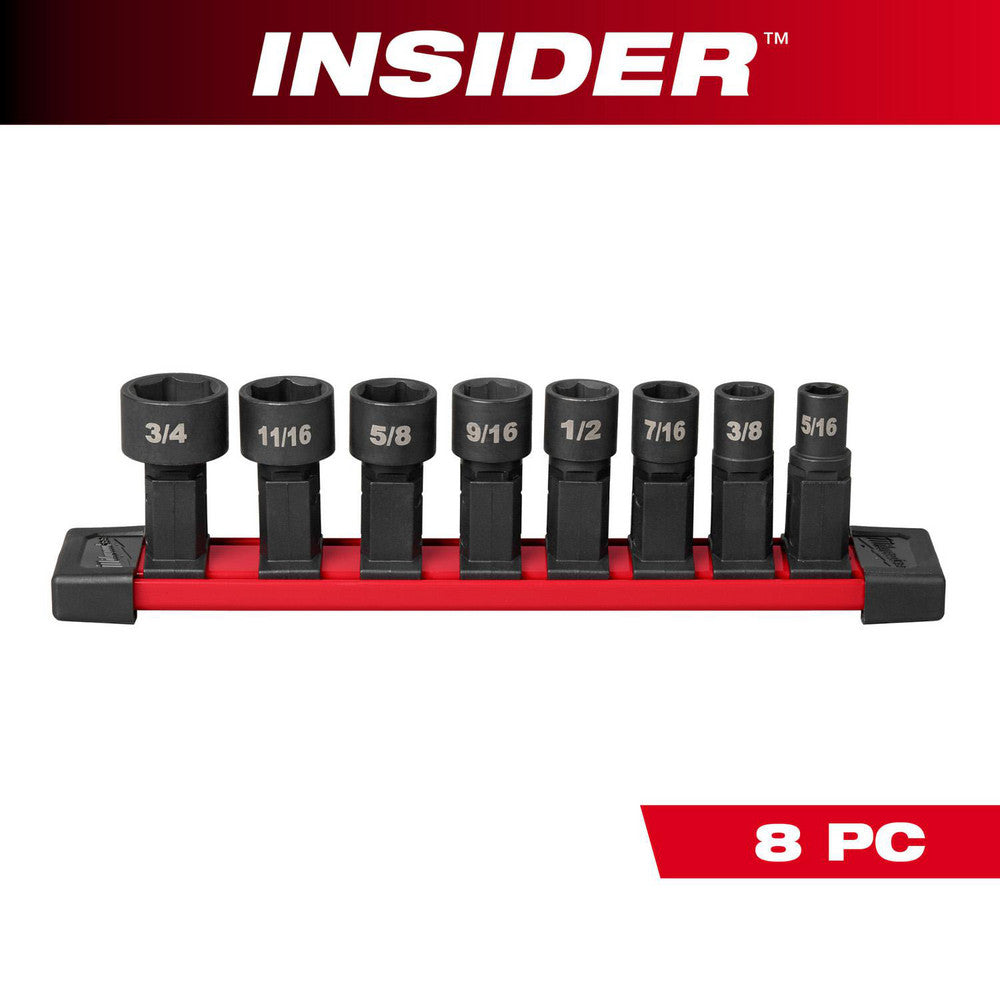 Milwaukee Tool 49-16-1640 Impact Socket 3/8" Drive, 3/4" Socket, Hex Drive