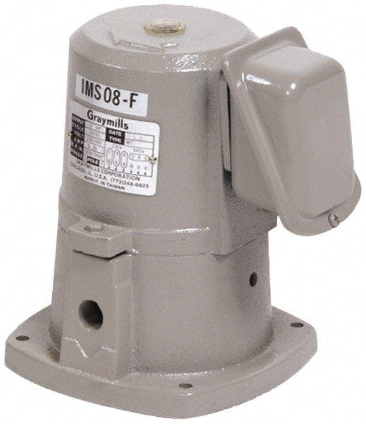 Graymills IMS08-F Suction Pump 1/8 hp, 230/460V, 3 Phase, 3,450 RPM, Cast Iron Housing