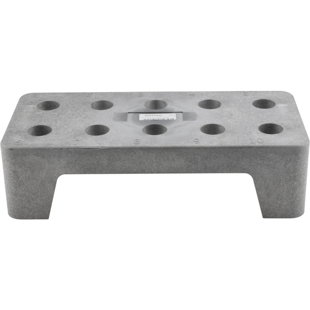Midbury Industries, Inc CNC-30 10 Tool Capacity, Toolholder Size 30, Portable Plastic Tool Holder Rack and Tray