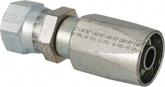Parker 20620-8-8 Hydraulic Hose Female Swivel Fitting 0.5" ID, 8 mm, 3/4-16