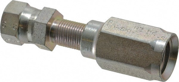 Parker 20630-8-8 Hydraulic Hose Female Swivel Fitting 0.5" ID, 8 mm, 3/4-16