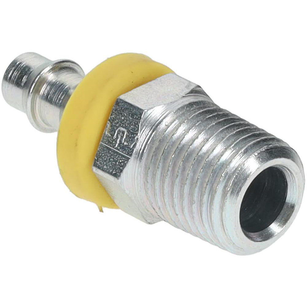 Parker 30182-4-4 Hydraulic Hose Male NPTF Pipe Rigid Fitting 6.40 mm Hose ID, Hose Size 4, 1/4-18 Thread