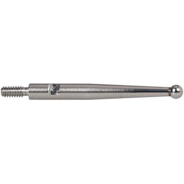 Interapid 74.111489 Test Indicator Ball Contact Point 0.08" Ball Dia, 13/16" Contact Point Length, Steel