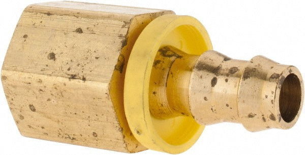 Parker 30282-6-6B Hydraulic Hose Female NPTF Pipe Rigid Fitting 9.50 mm Hose ID, Hose Size 6, 3/8-18 Thread
