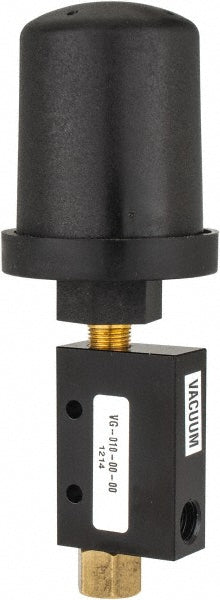 Gast VG-010-00-00 0.95 CFM Open Flow Venturi Single Stage Vacuum Generator