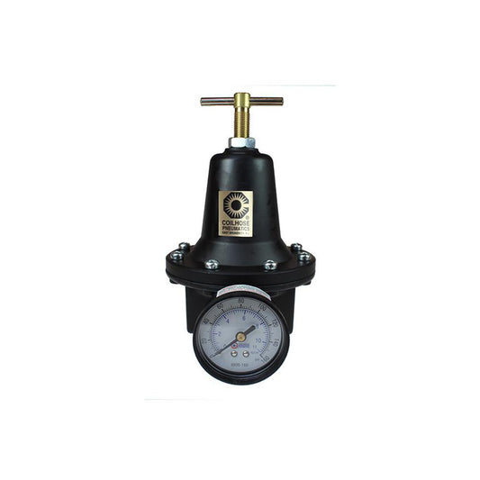 Coilhose Pneumatics 8804GH Compressed Air Regulator 1/2" NPT, 250 Max psi, Heavy-Duty T-Handle